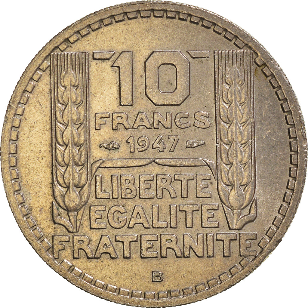 Münze, Frankreich, 10 Francs, 1947