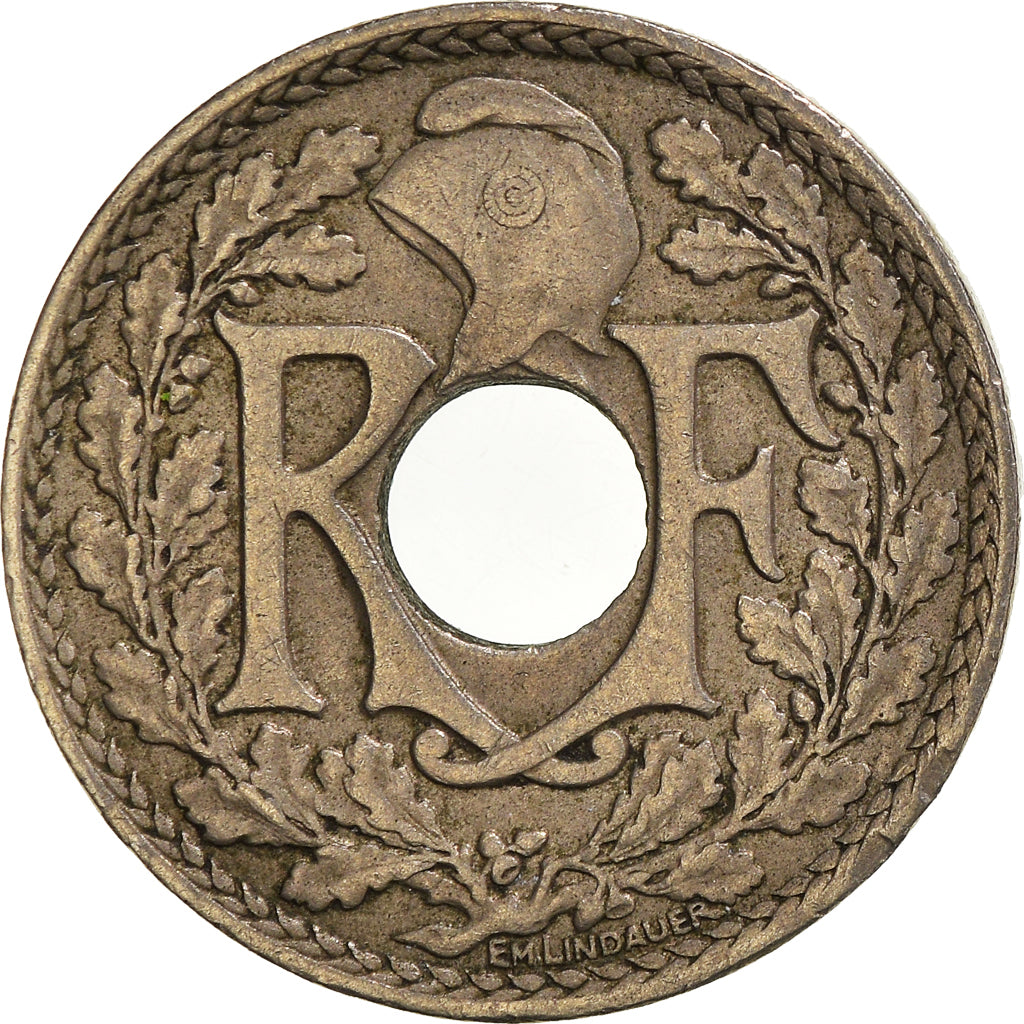 Munten, Frankrijk, 10 Centimes, 1933