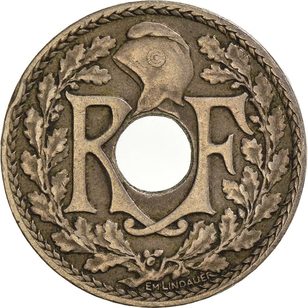 Moeda, França, 10 Centimes, 1924