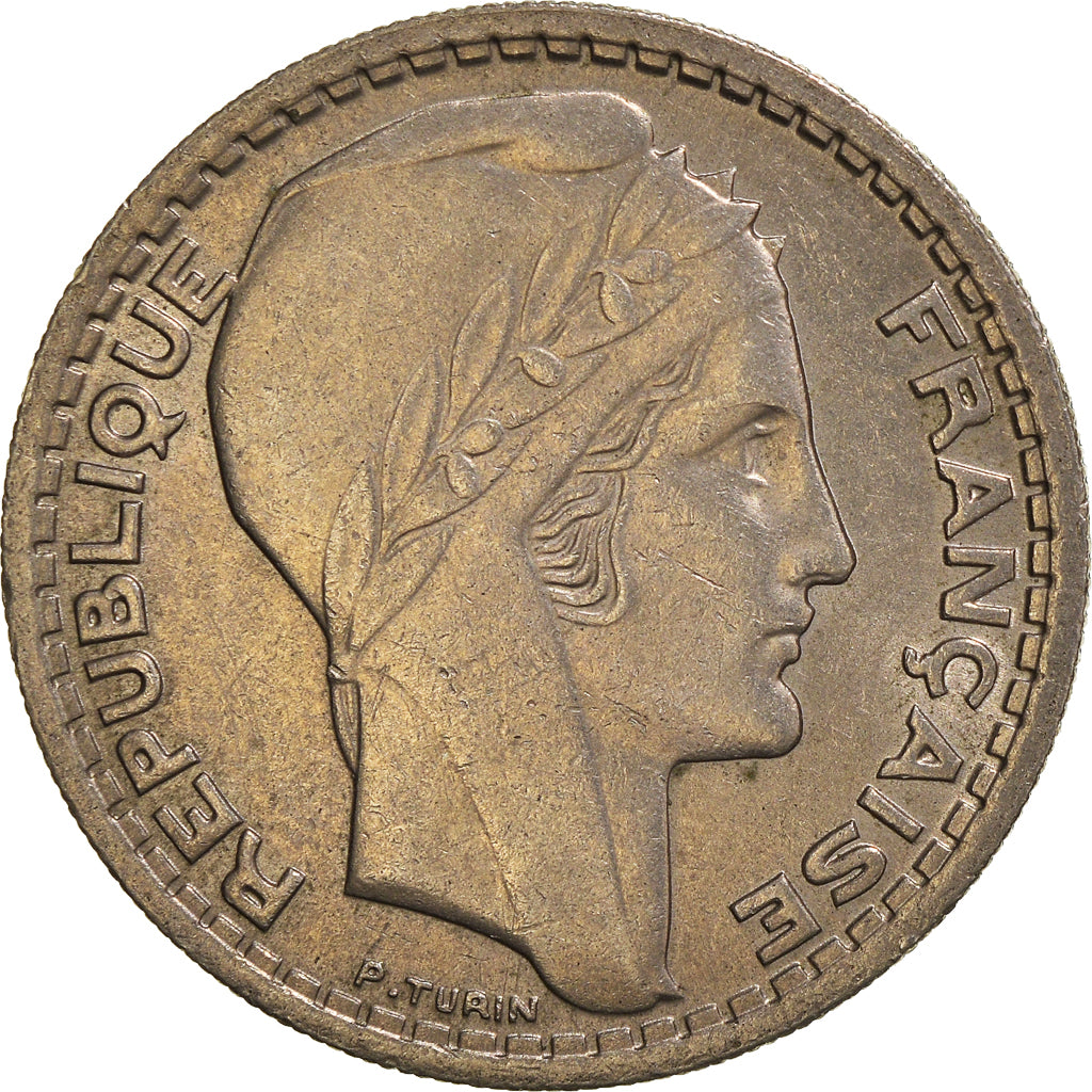 Moeda, França, 10 Francs, 1947