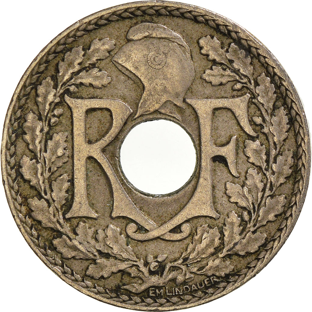 Coin, France, 10 Centimes, 1924