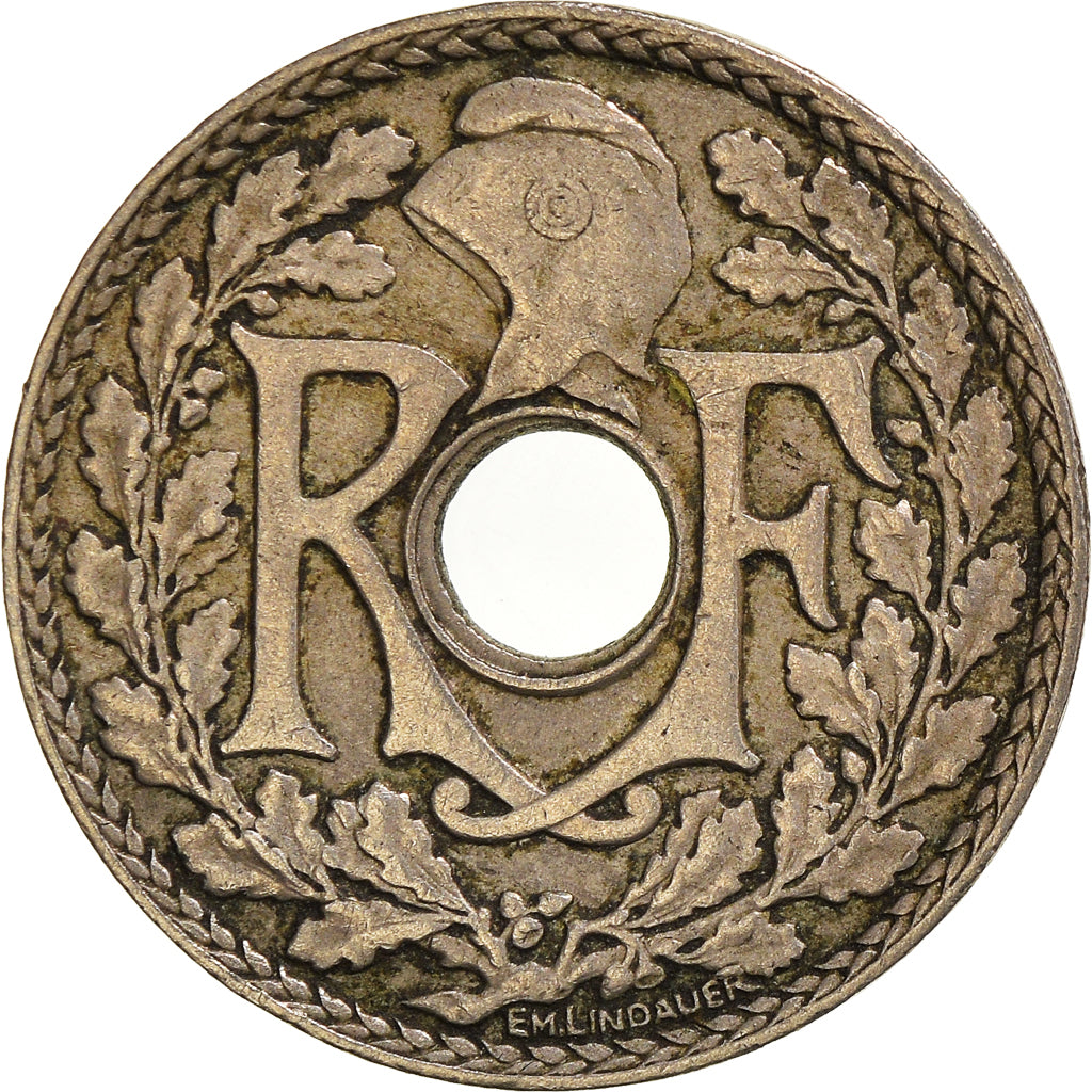 Moeda, França, 10 Centimes, 1935