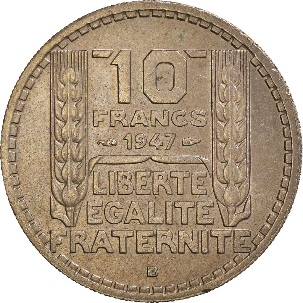 Münze, Frankreich, 10 Francs, 1947