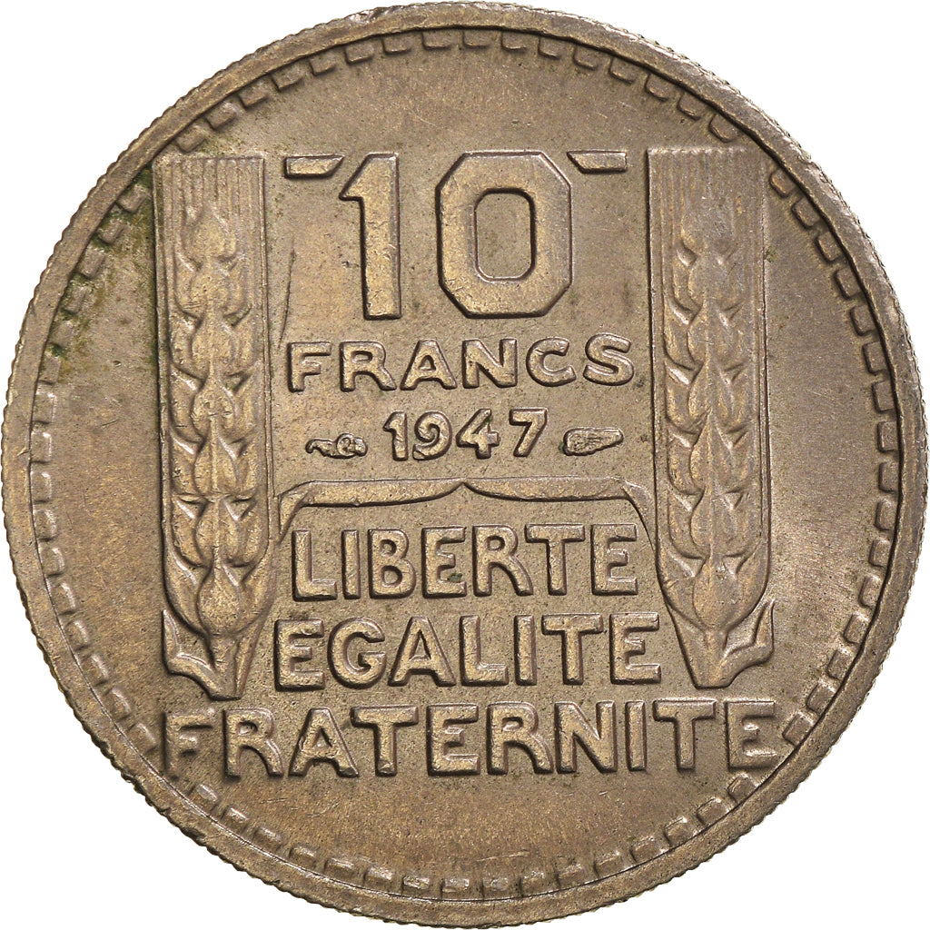 Moneta, Francia, 10 Francs, 1947