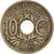 Moeda, França, 10 Centimes, 1923