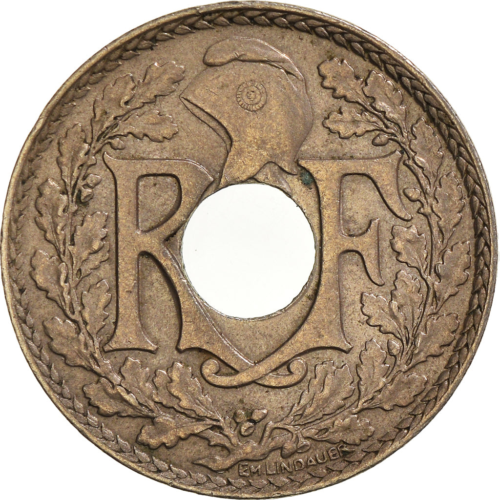 Coin, France, 10 Centimes, 1919