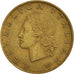 Münze, Italien, 20 Lire, 1958