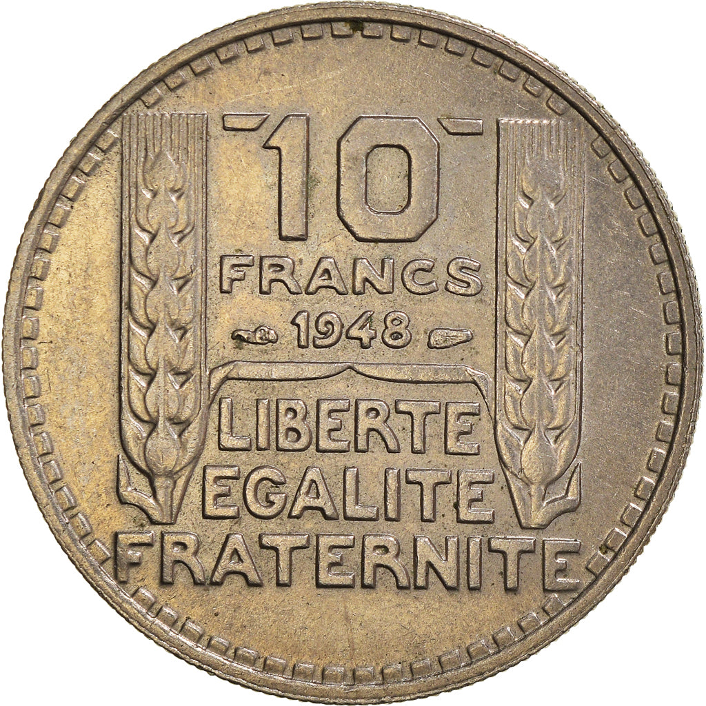 Münze, Frankreich, 10 Francs, 1948