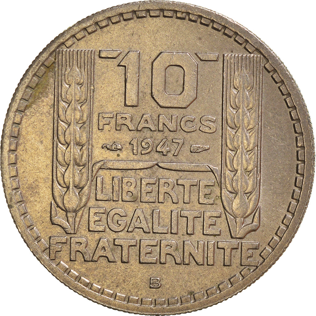 Münze, Frankreich, 10 Francs, 1947