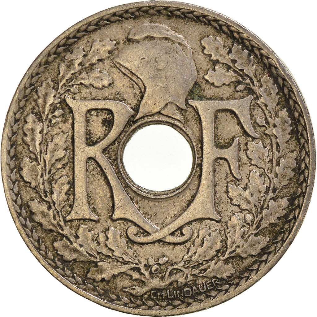 Moeda, França, 25 Centimes, 1924