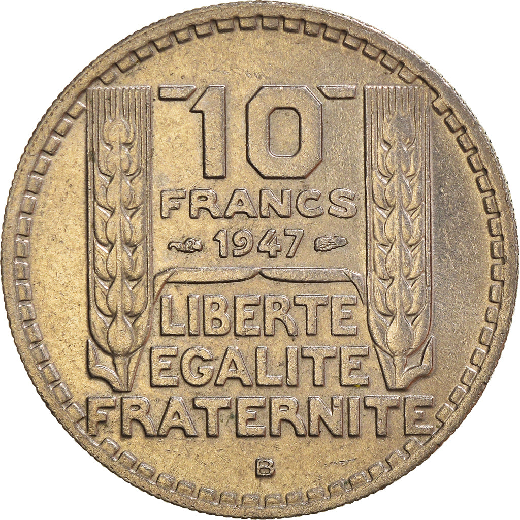 Münze, Frankreich, 10 Francs, 1947