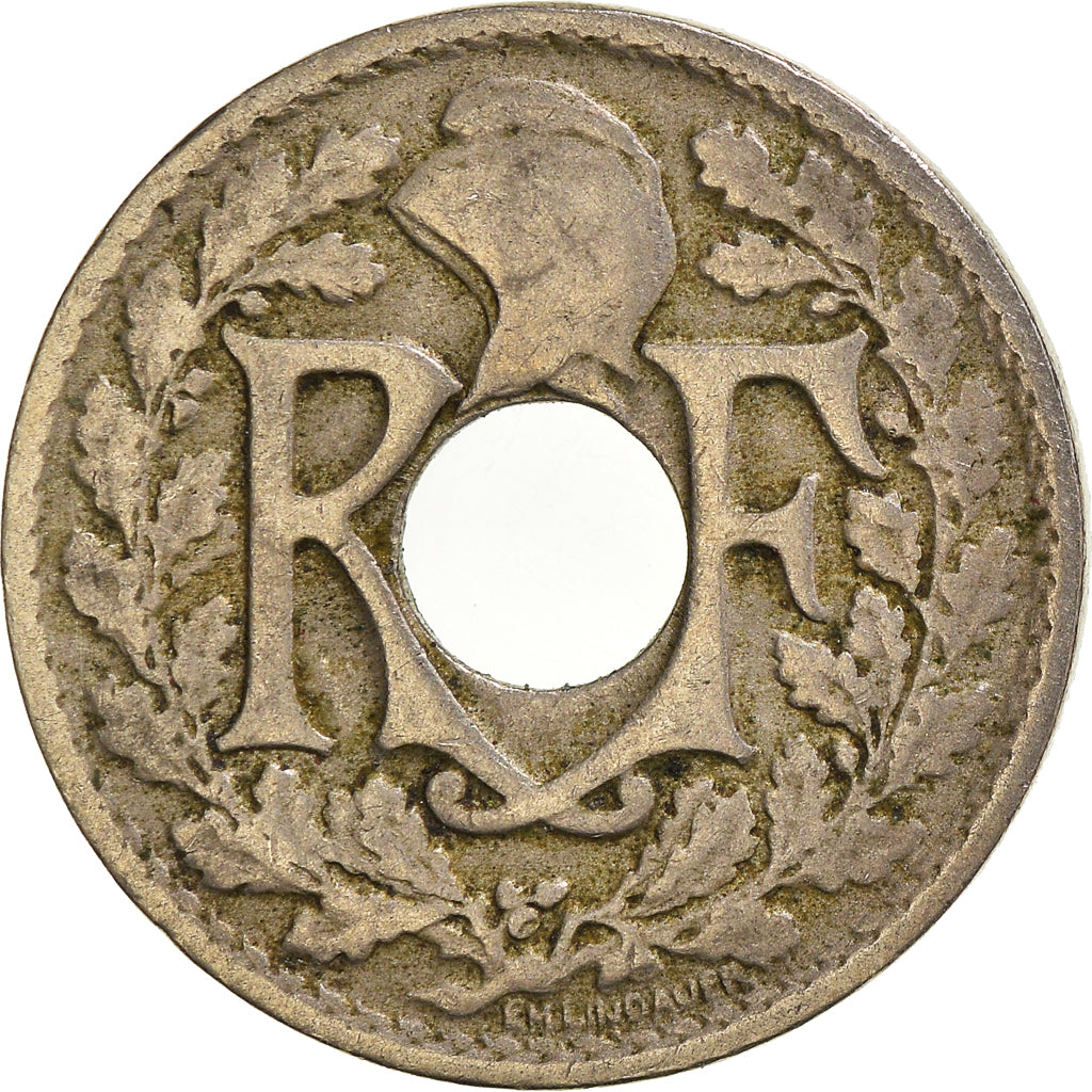 Coin, France, 10 Centimes, 1918