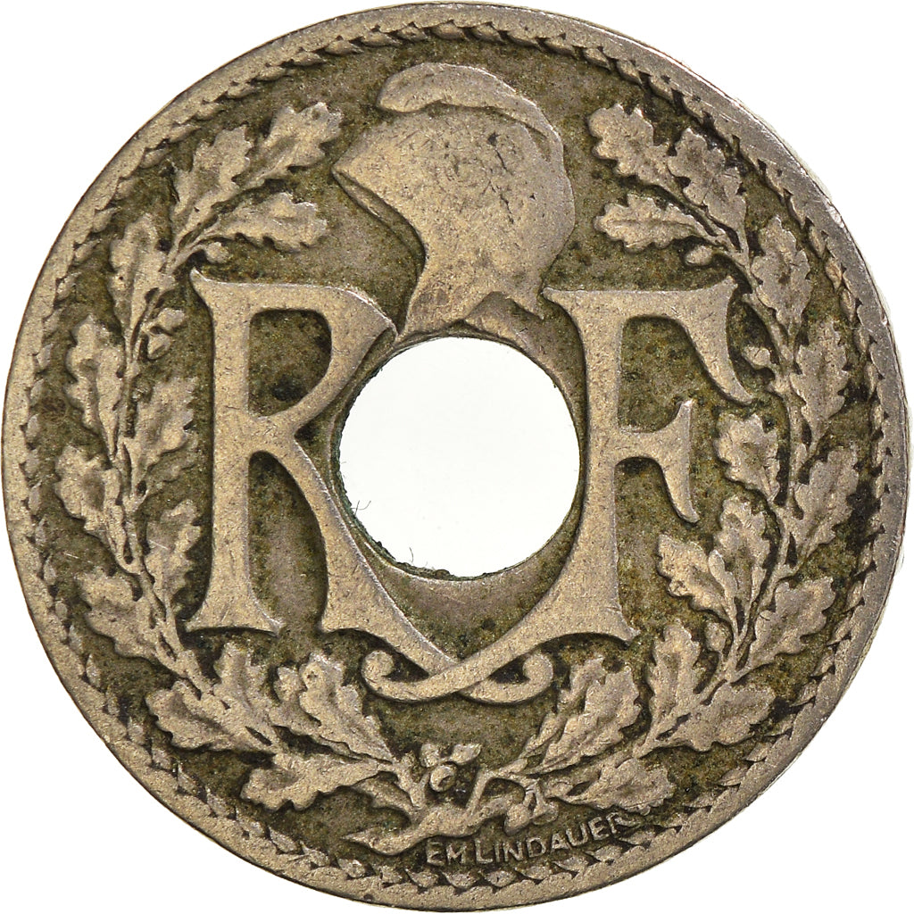 Coin, France, 10 Centimes, 1924