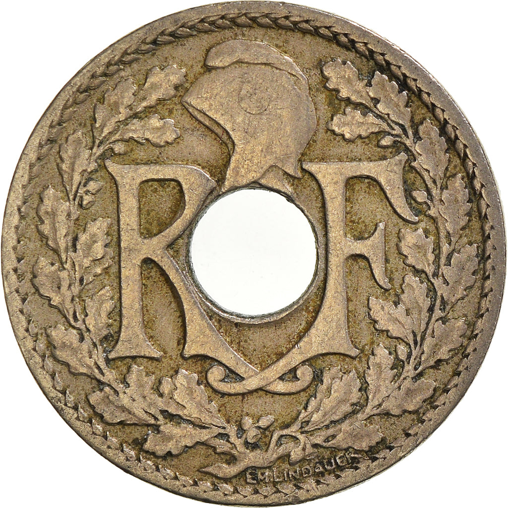Coin, France, 10 Centimes, 1920