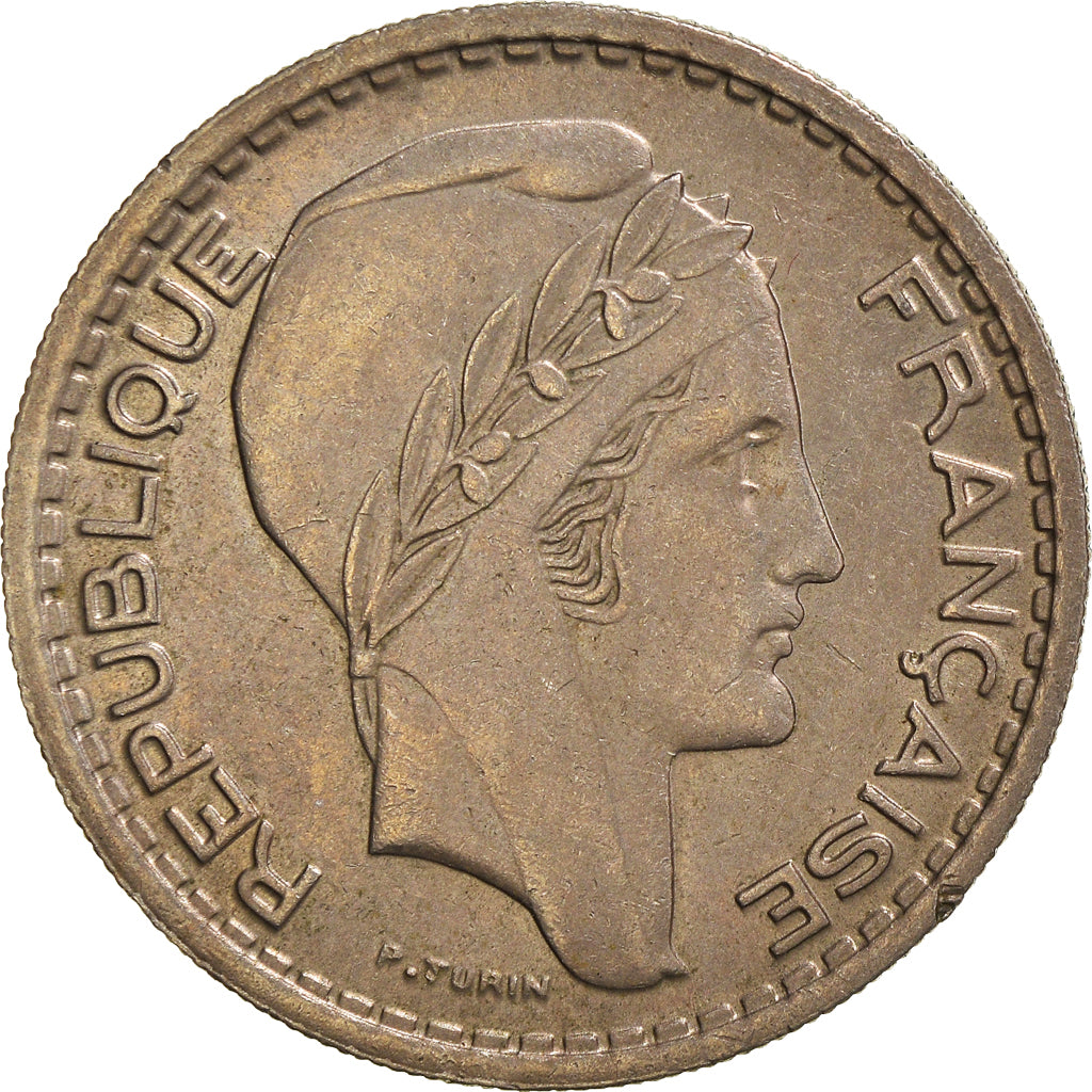 Moeda, França, 10 Francs, 1948