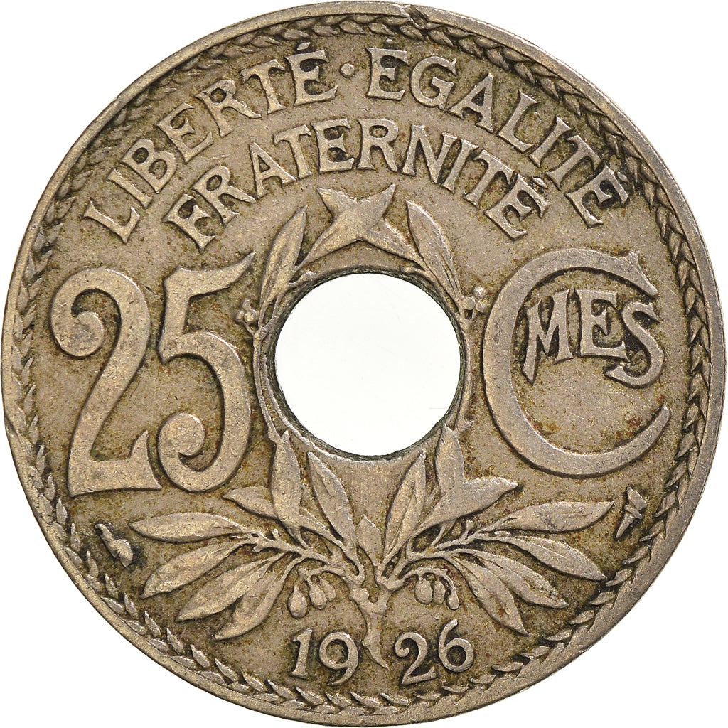 Moneta, Francia, 25 Centimes, 1926