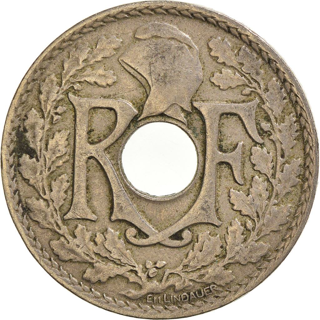 Moeda, França, 25 Centimes, 1921