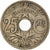Monnaie, France, 25 Centimes, 1921