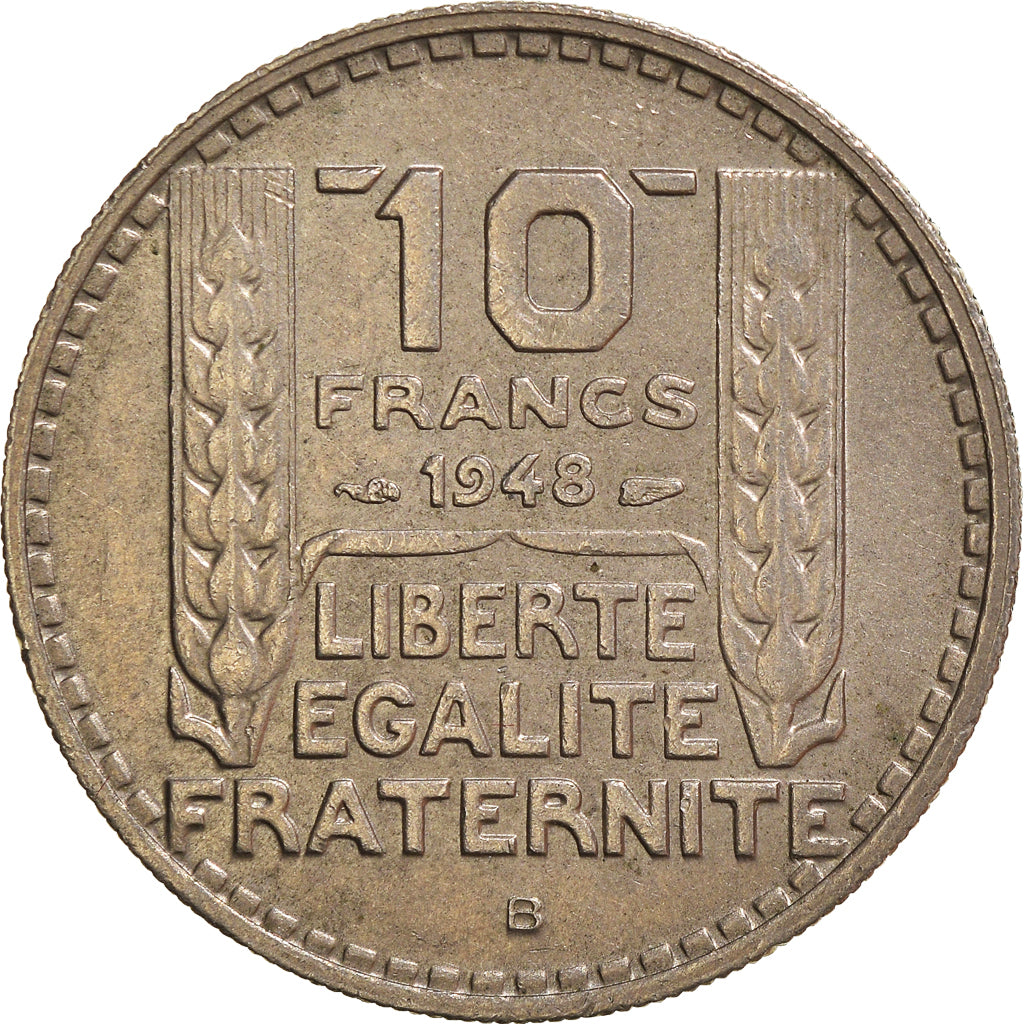 Münze, Frankreich, 10 Francs, 1948