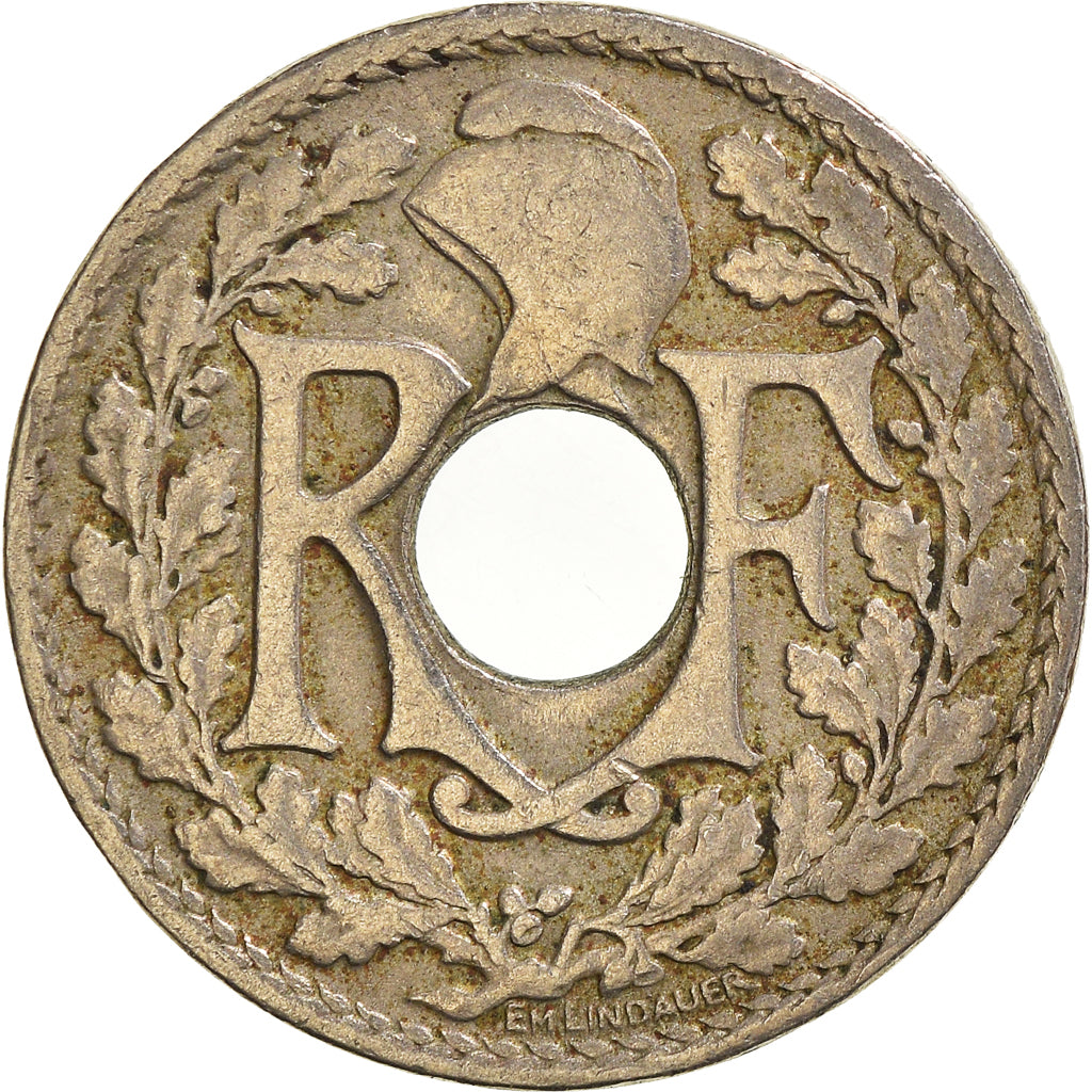 Munten, Frankrijk, 10 Centimes, 1918