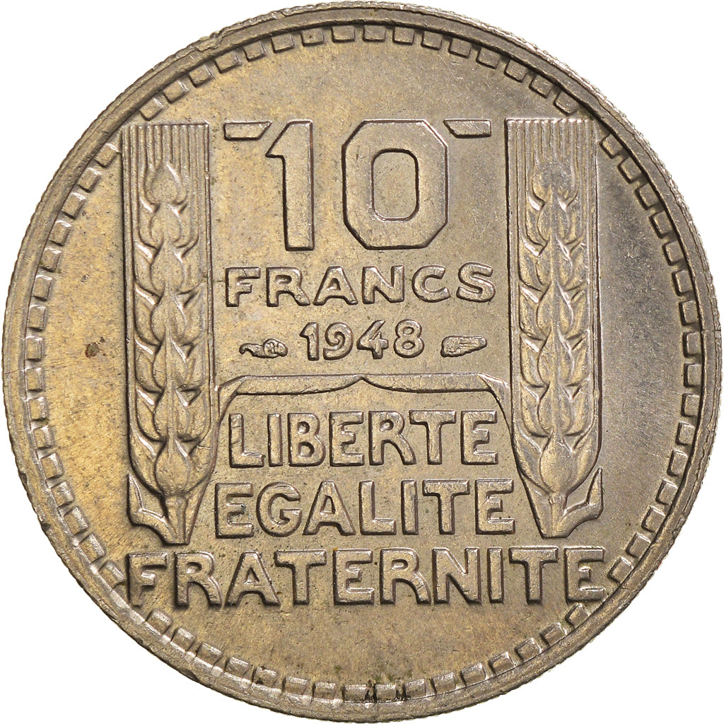 Münze, Frankreich, 10 Francs, 1948