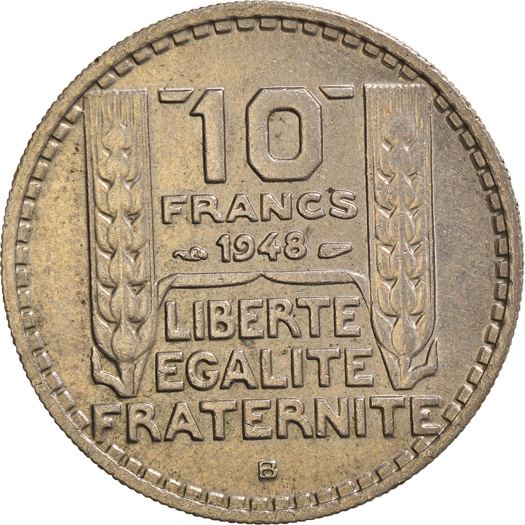 Münze, Frankreich, 10 Francs, 1948