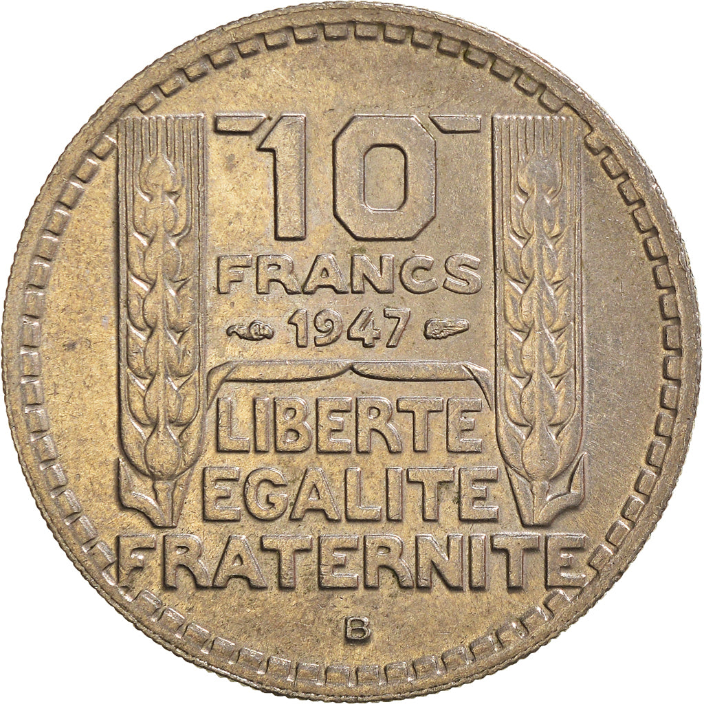 Münze, Frankreich, 10 Francs, 1947