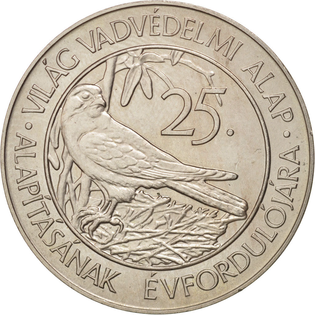 HUNGARY, 50 Forint, Otven, 1988, KM #663, AU(55-58), Copper-Nickel, 11.95