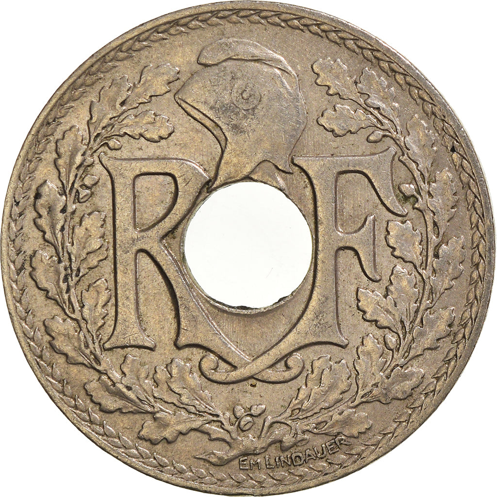 Moneta, Francia, 25 Centimes, 1933