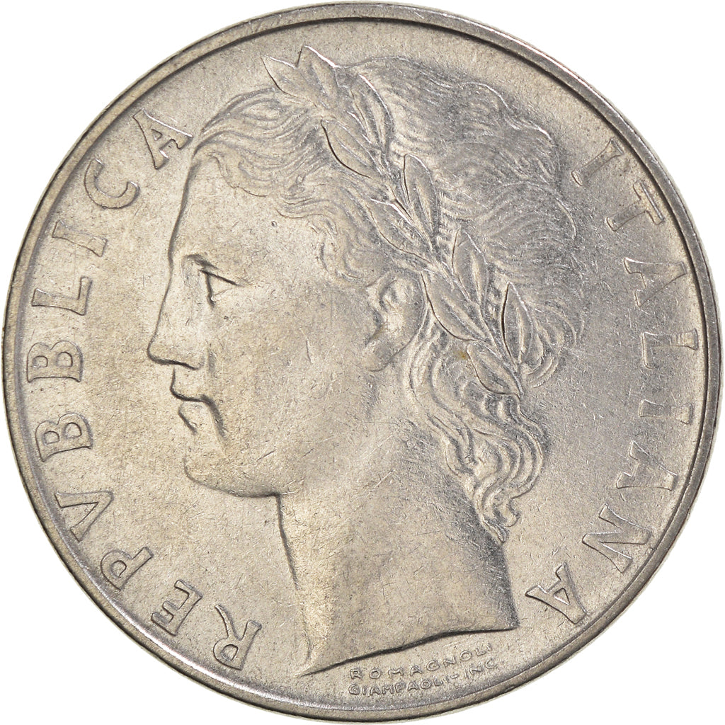 Coin, Italy, 100 Lire, 1956