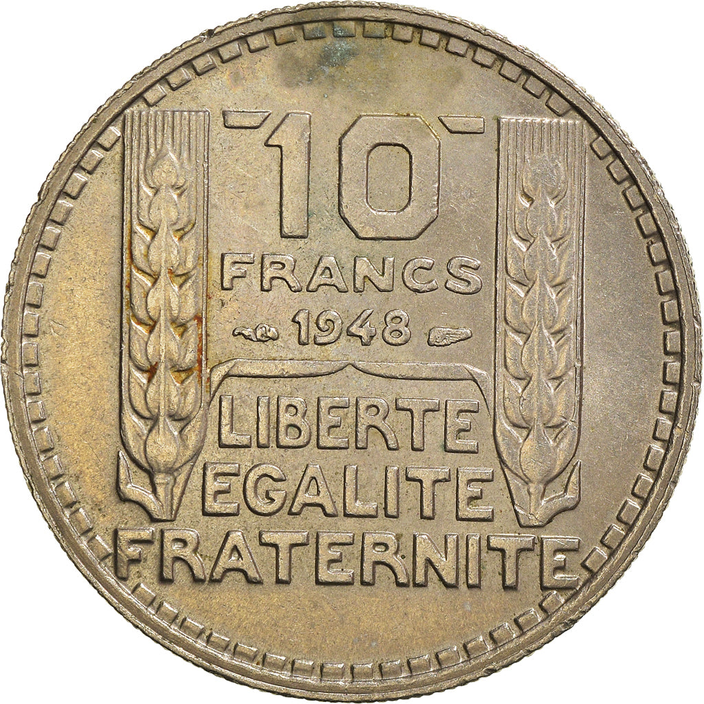 Münze, Frankreich, 10 Francs, 1948