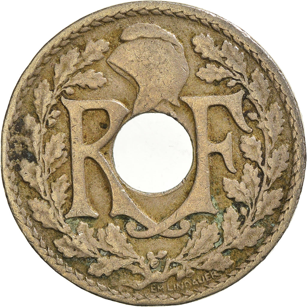 Coin, France, 10 Centimes, 1925