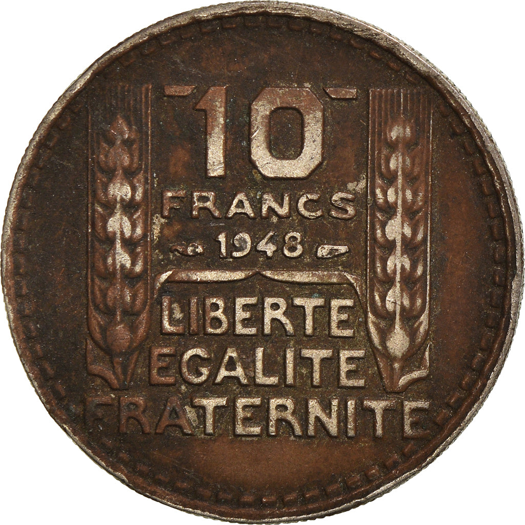 Münze, Frankreich, 10 Francs, 1948