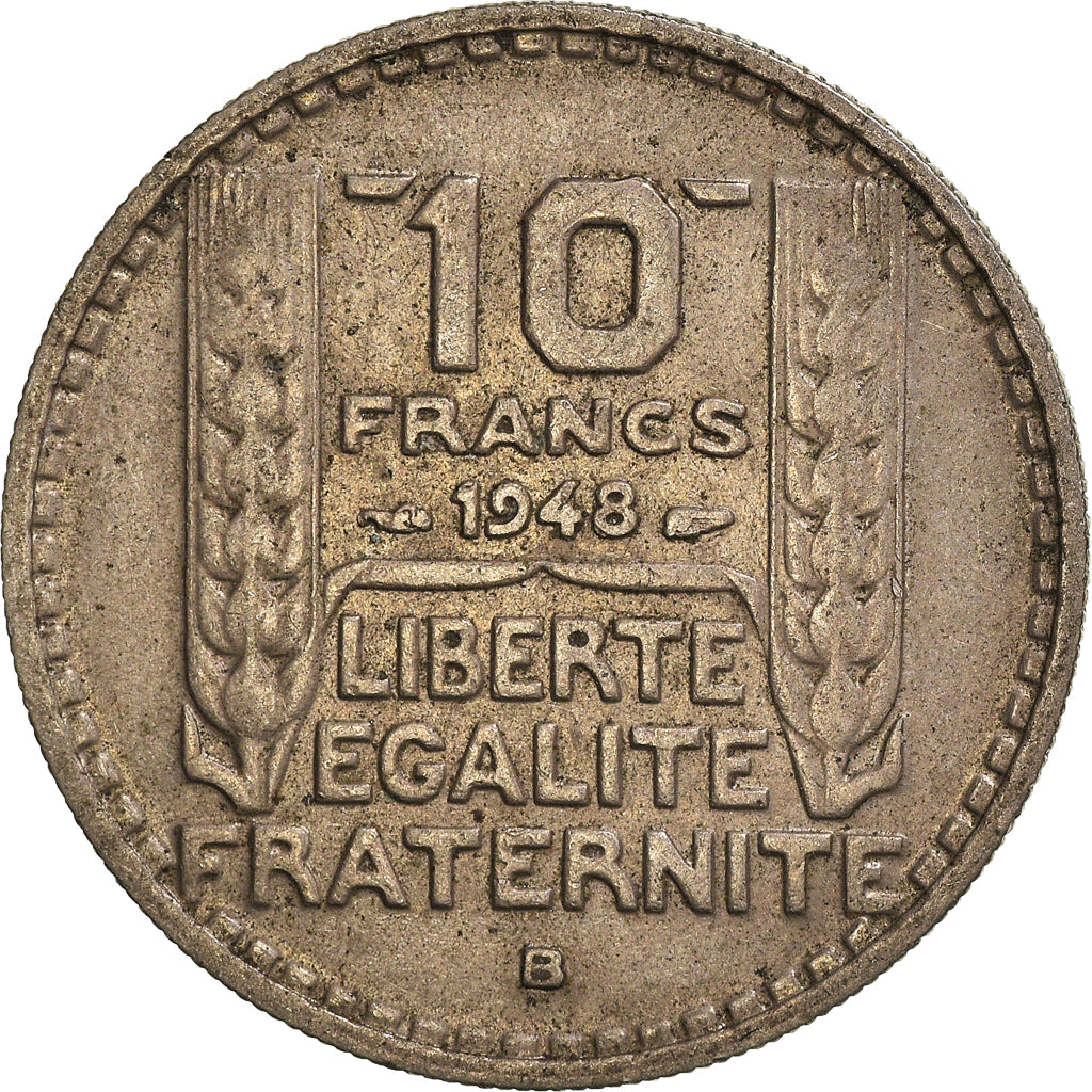 Moneta, Francia, 10 Francs, 1948