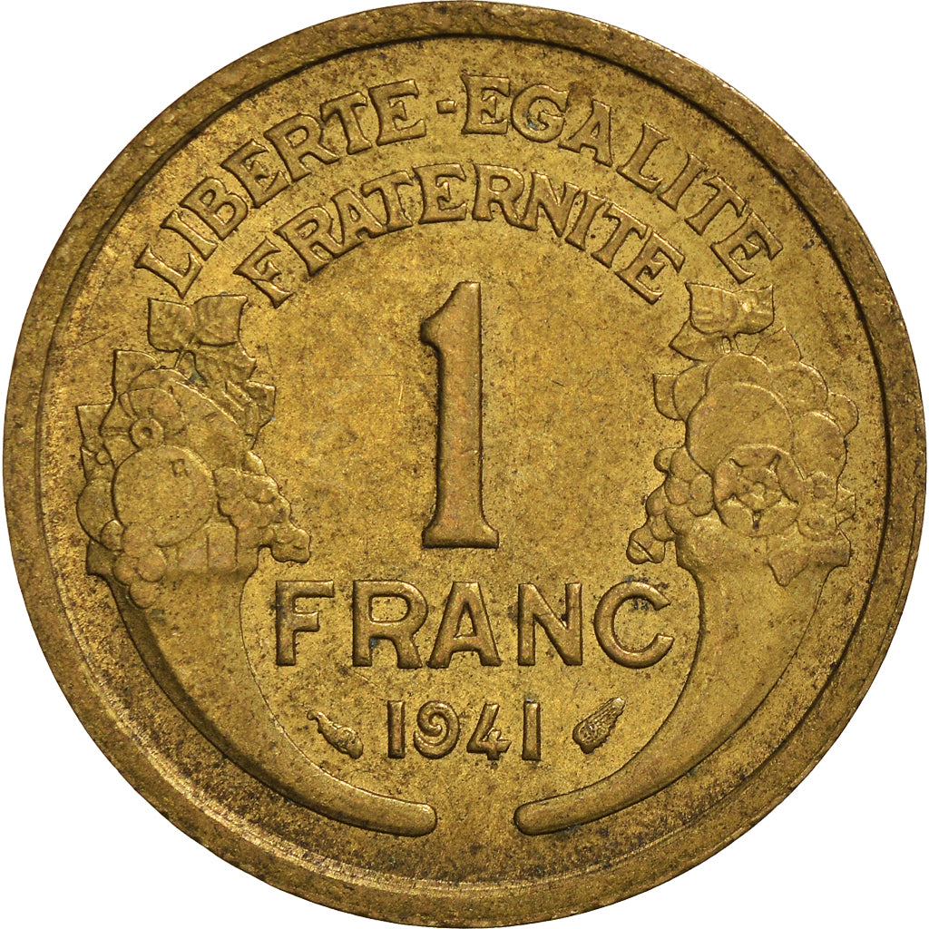 Moneta, Francja, Franc, 1941