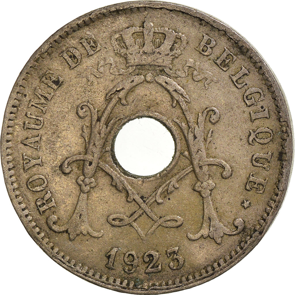 Moneta, Belgio, 10 Centimes, 1923