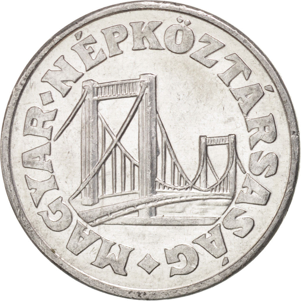 Ungheria, 50 Fillér, 1967, SPL, Alluminio, KM:574