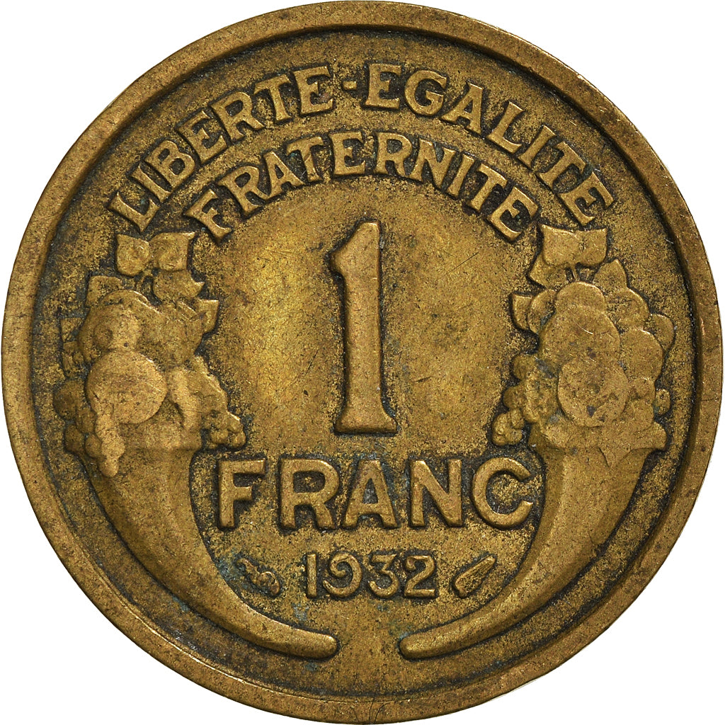Moneta, Francja, Franc, 1932
