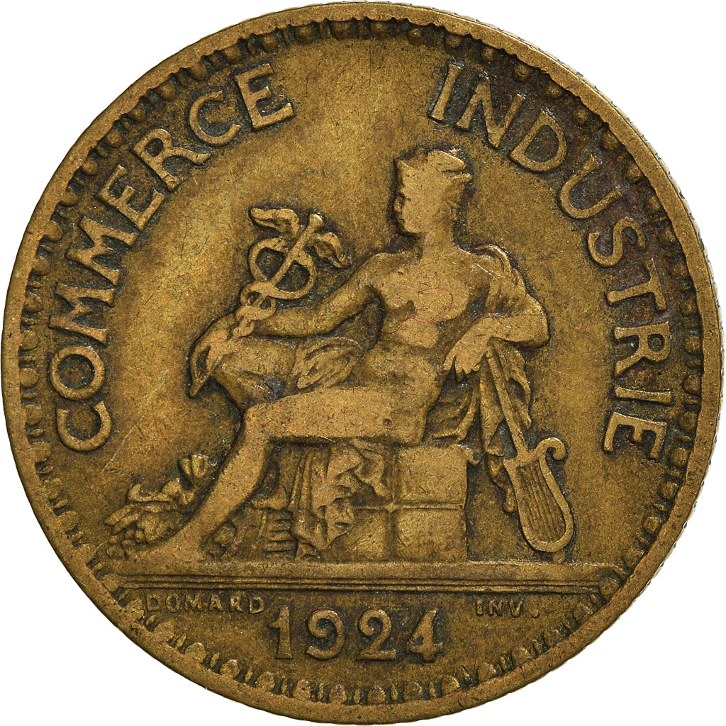 Moneta, Francja, Franc, 1924