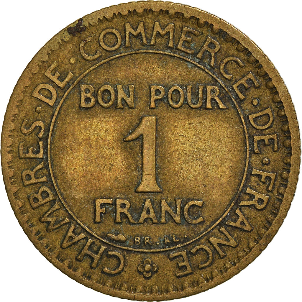 Moneta, Francja, Franc, 1924