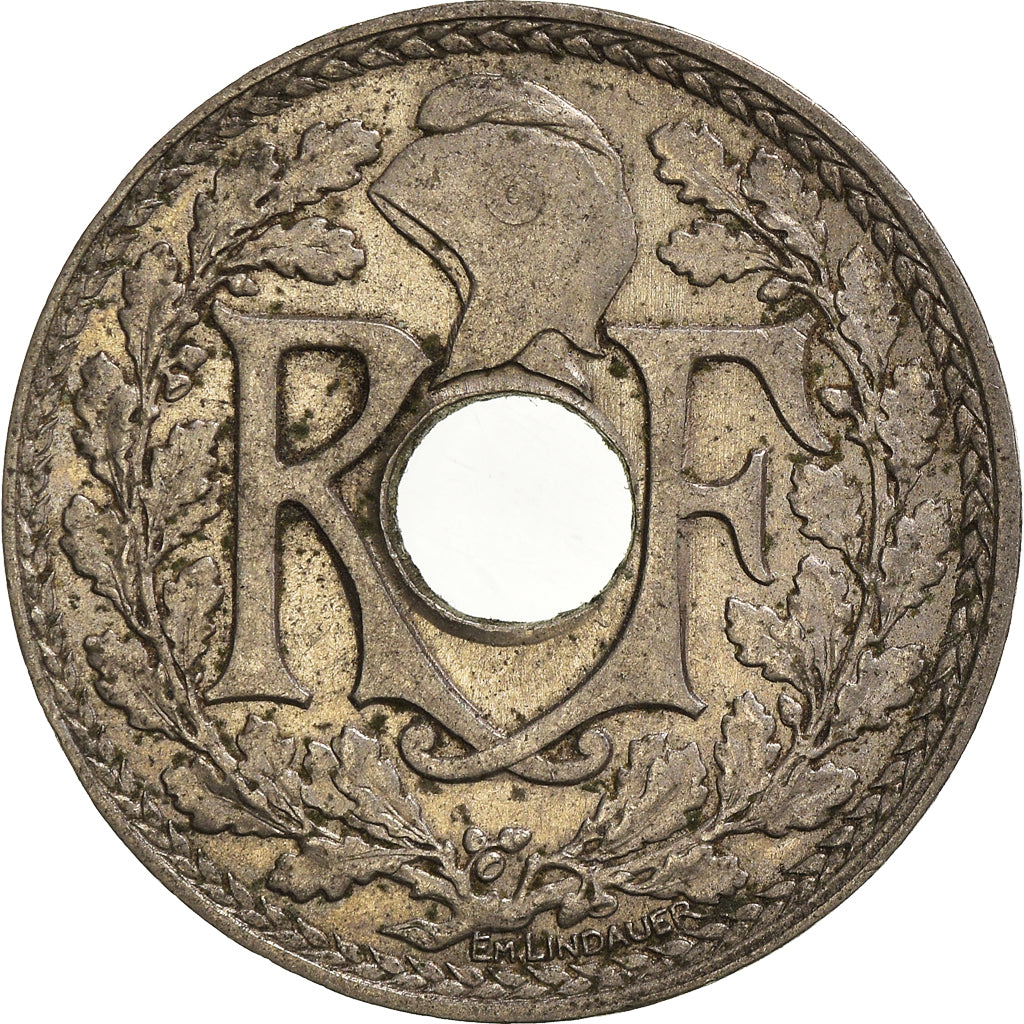 Moneta, Francia, 25 Centimes, 1914