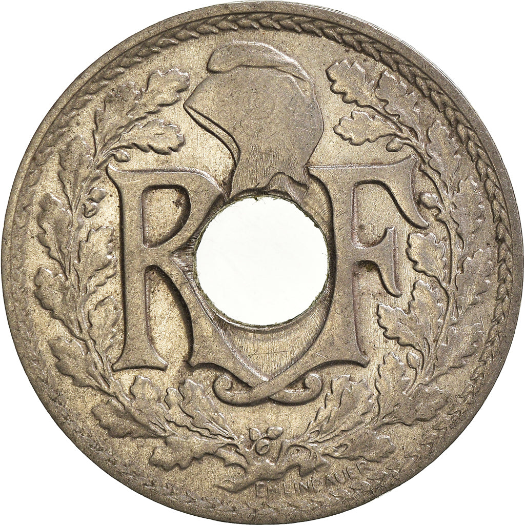 Coin, France, 25 Centimes, 1914