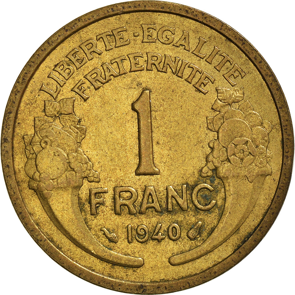 Moneta, Francja, Franc, 1940