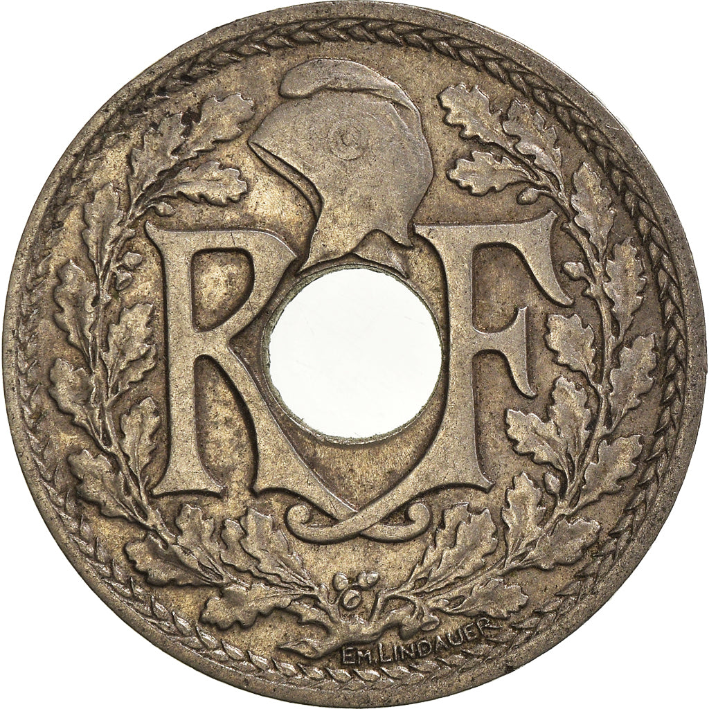 Moneta, Francia, 25 Centimes, 1914