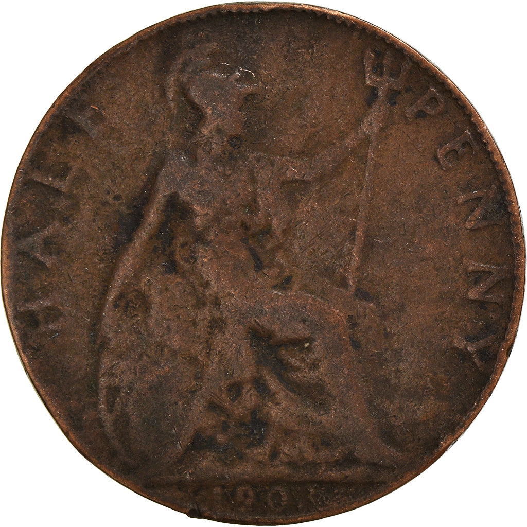 Monnaie, Grande-Bretagne, 1/2 Penny, 1903