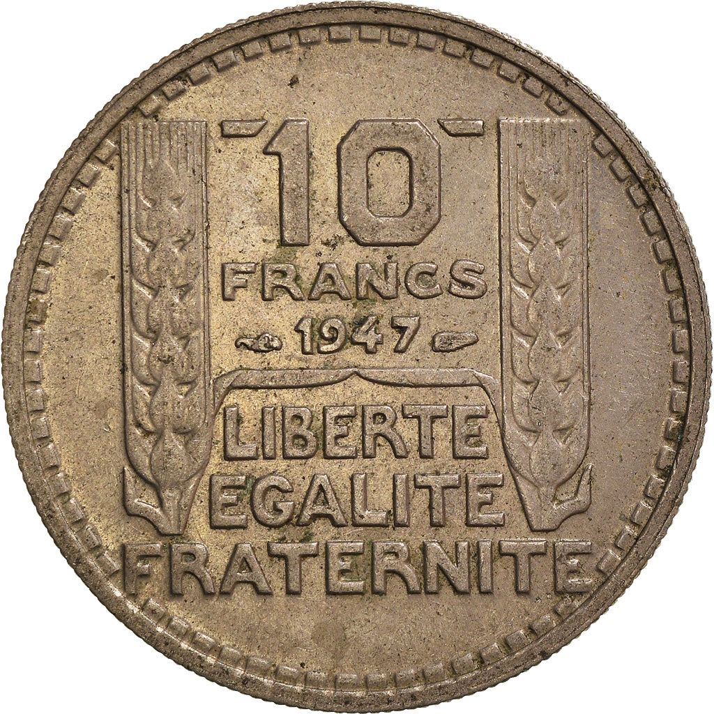 Münze, Frankreich, 10 Francs, 1947