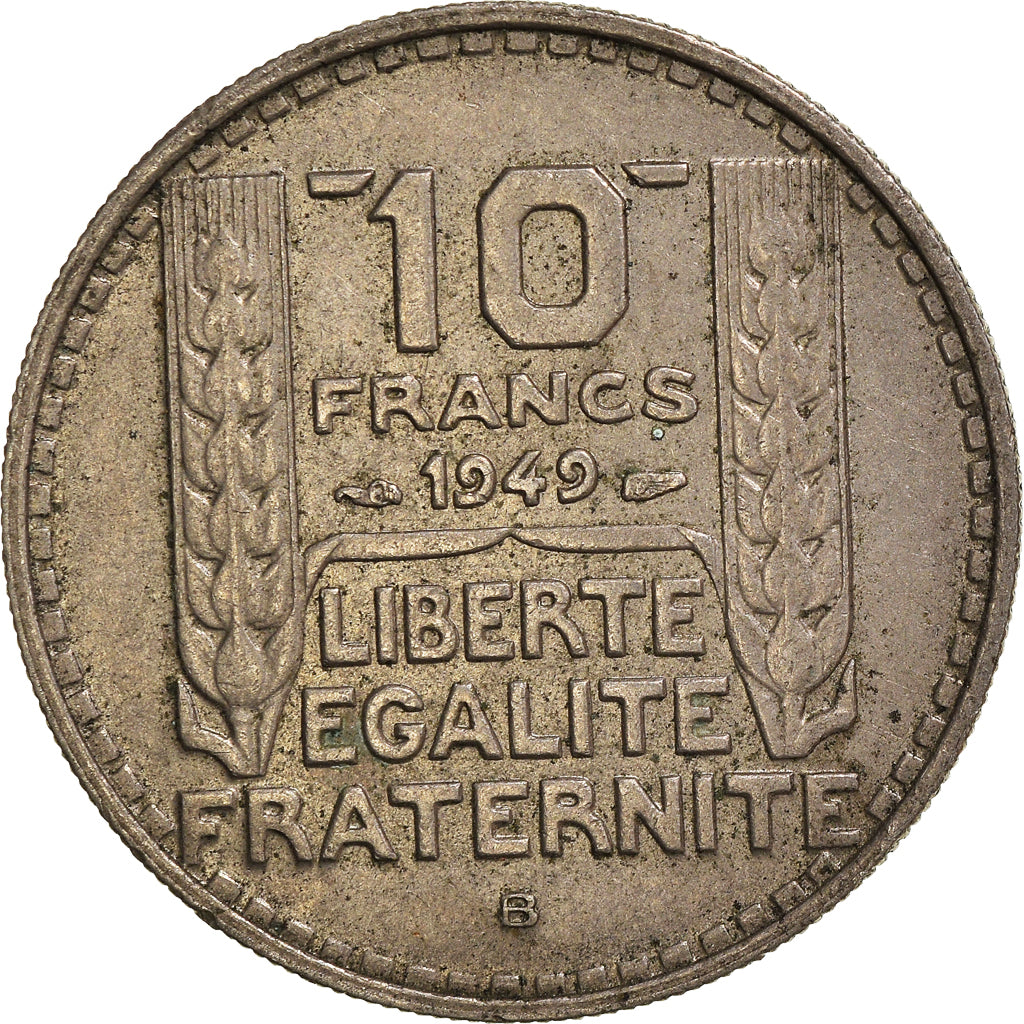 Münze, Frankreich, 10 Francs, 1949