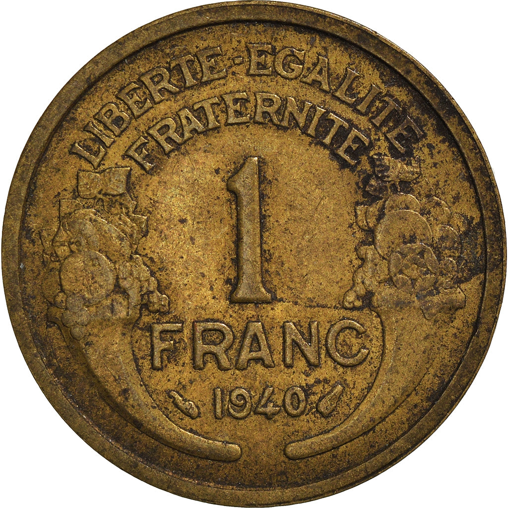 Moneta, Francja, Franc, 1940