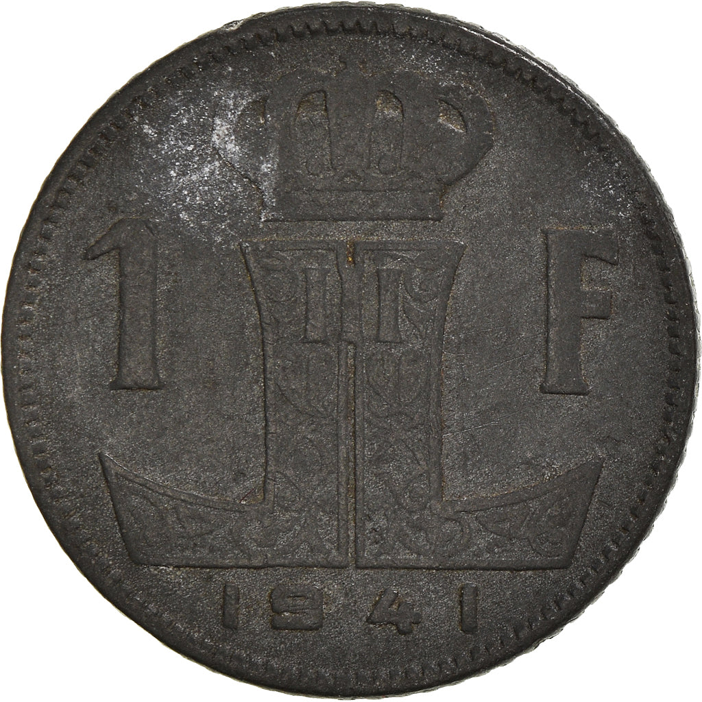 Moeda, Bélgica, Franc, 1941