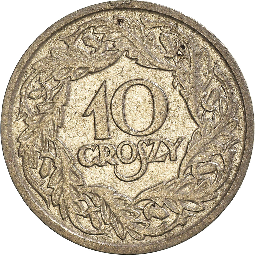 Coin, Poland, 10 Groszy, 1923